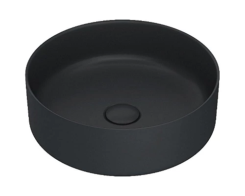Купить Раковина-чаша Iddis Ray 35.5 RAYBM03i27 Черная матовая в магазине сантехники Santeh-Crystal.ru