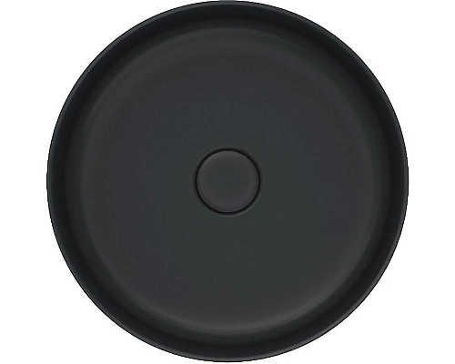 Купить Раковина-чаша Iddis Ray 35.5 RAYBM03i27 Черная матовая в магазине сантехники Santeh-Crystal.ru