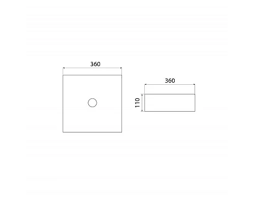 Приобрести Раковина-чаша Iddis Slide 36 SLIWS01i27 Белая глянцевая в магазине сантехники Santeh-Crystal.ru