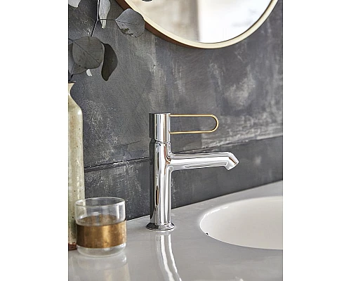 Купить Раковина Jacob Delafon Odeon Rive Gauche 141 EXAS112-Z-00 Белая в магазине сантехники Santeh-Crystal.ru