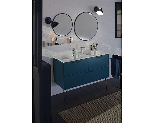 Купить Раковина Jacob Delafon Odeon Rive Gauche 141 EXAS112-Z-00 Белая в магазине сантехники Santeh-Crystal.ru