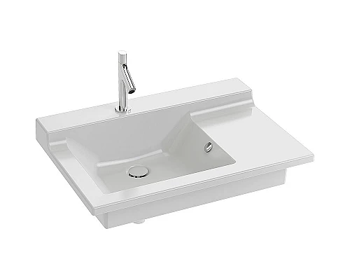 Приобрести Раковина Jacob Delafon Soprano 80 EXL122-00 Белая в магазине сантехники Santeh-Crystal.ru