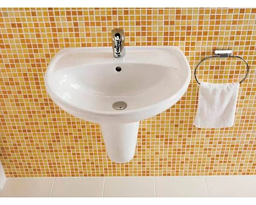 Купить Раковина Jika Lyra 60 1427.2.000.104.9 Белый в магазине сантехники Santeh-Crystal.ru