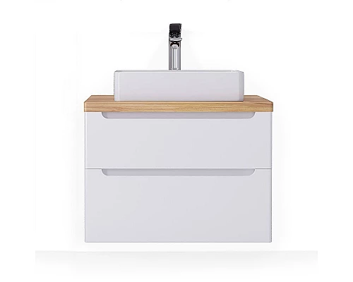 Заказать Столешница под раковину Jorno Wood 80 Wood.06.80/LW Светлое дерево в магазине сантехники Santeh-Crystal.ru