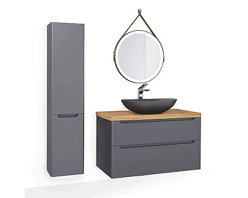 Приобрести Столешница под раковину Jorno Wood 100 Wood.06.100/LW Светлое дерево в магазине сантехники Santeh-Crystal.ru