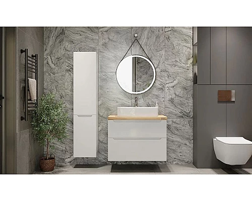 Приобрести Столешница под раковину Jorno Wood 100 Wood.06.100/LW Светлое дерево в магазине сантехники Santeh-Crystal.ru