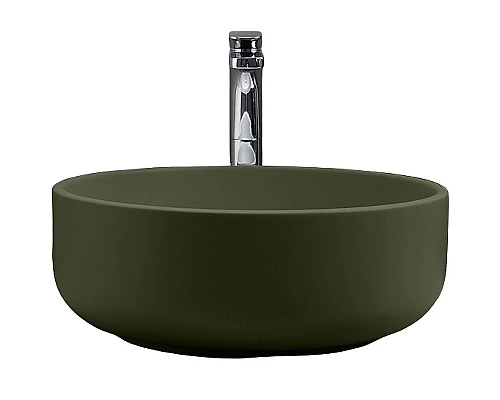 Приобрести Раковина-чаша Kerasan Ciotola 46 430211 Verde muschio в магазине сантехники Santeh-Crystal.ru