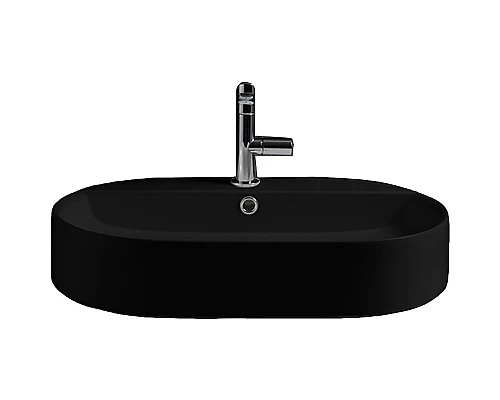 Заказать Раковина Kerasan Ciotola 65 028531x1 Черная матовая в магазине сантехники Santeh-Crystal.ru