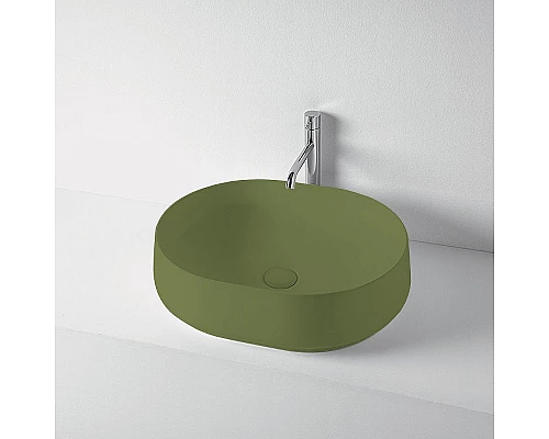 Заказать Раковина-чаша Kerasan F10 56 460511 Зеленая матовая в магазине сантехники Santeh-Crystal.ru