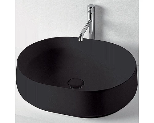 Приобрести Раковина-чаша Kerasan F10 56 460531 Черная матовая в магазине сантехники Santeh-Crystal.ru