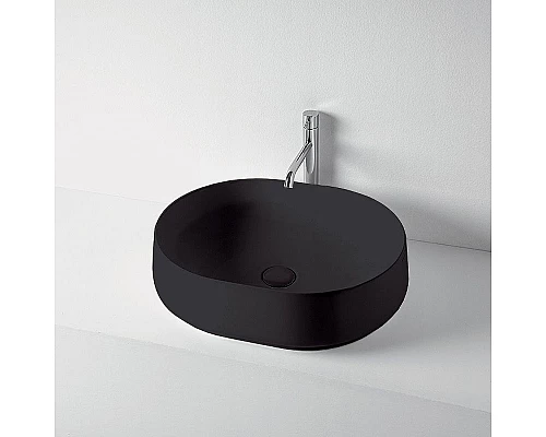 Приобрести Раковина-чаша Kerasan F10 56 460531 Черная матовая в магазине сантехники Santeh-Crystal.ru