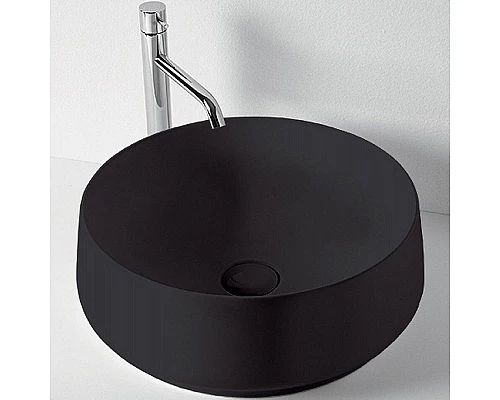 Купить Раковина-чаша Kerasan F10 43 460431 Черная матовая в магазине сантехники Santeh-Crystal.ru