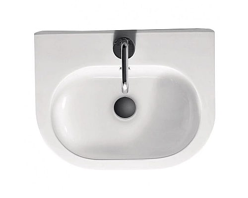 Заказать Раковина Kerasan Flo 50 314101x1 Белая в магазине сантехники Santeh-Crystal.ru