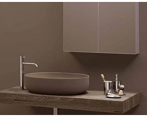Заказать Раковина-чаша Kerasan Nolita 60 534381 Nocciola matt в магазине сантехники Santeh-Crystal.ru