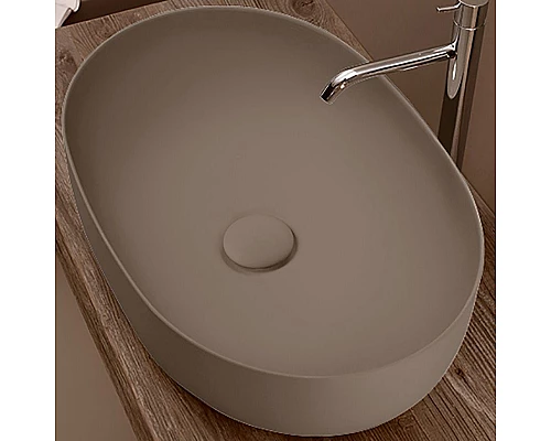 Заказать Раковина-чаша Kerasan Nolita 60 534381 Nocciola matt в магазине сантехники Santeh-Crystal.ru
