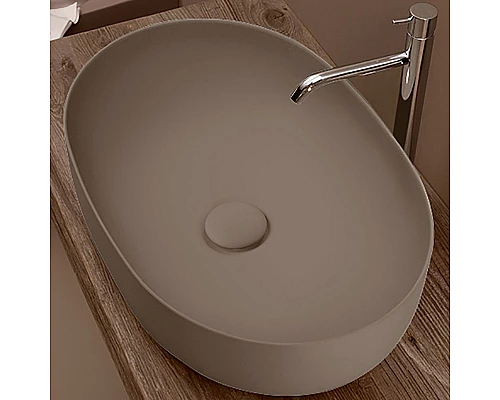 Заказать Раковина-чаша Kerasan Nolita 60 534381 Nocciola matt в магазине сантехники Santeh-Crystal.ru
