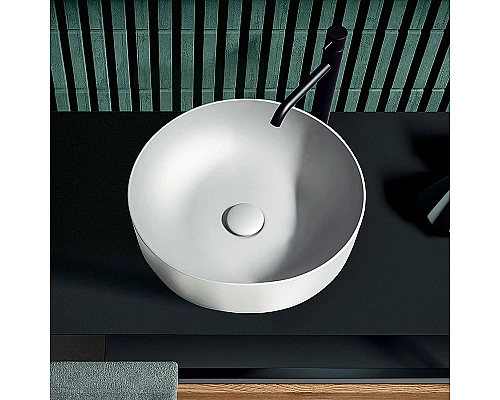 Купить Раковина-чаша Kerasan Nolita 40 534430 Белая матовая в магазине сантехники Santeh-Crystal.ru