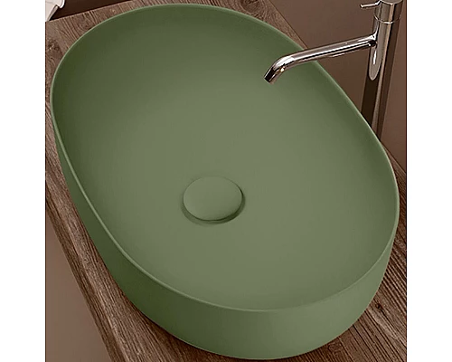 Заказать Раковина-чаша Kerasan Nolita 60 534311 Verde в магазине сантехники Santeh-Crystal.ru