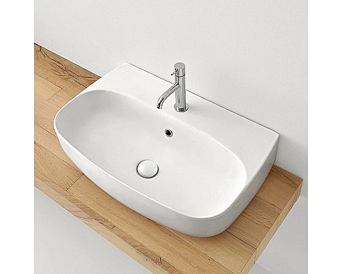 Купить Раковина Kerasan Nolita 50 534001x1 Белая глянцевая в магазине сантехники Santeh-Crystal.ru