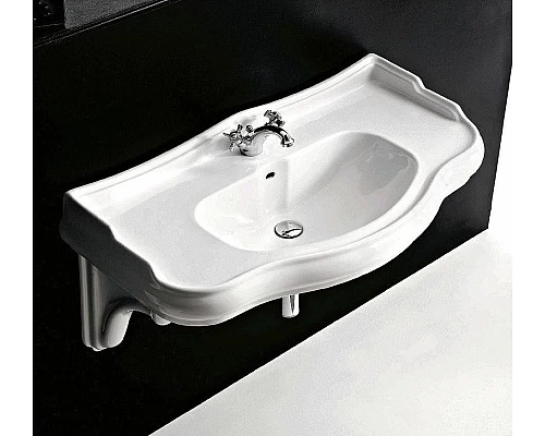 Приобрести Раковина Kerasan Retro 100 105001x1 Белая в магазине сантехники Santeh-Crystal.ru