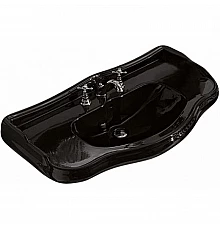 Раковина Kerasan Retro 100 105004 nerox1 Черная блестящая