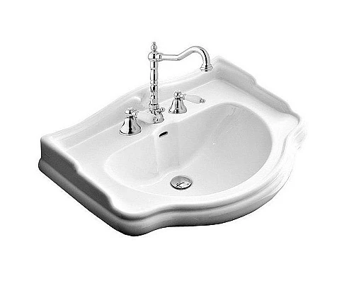 Приобрести Раковина Kerasan Retro 69 104601x3 Белая в магазине сантехники Santeh-Crystal.ru