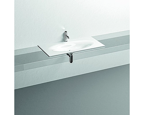 Купить Раковина Kerasan Shape 102 547001 Белая глянцевая в магазине сантехники Santeh-Crystal.ru