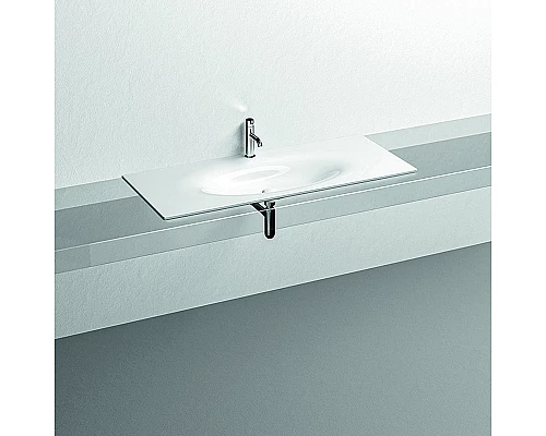 Заказать Раковина Kerasan Shape 122 548001 Белая глянцевая в магазине сантехники Santeh-Crystal.ru