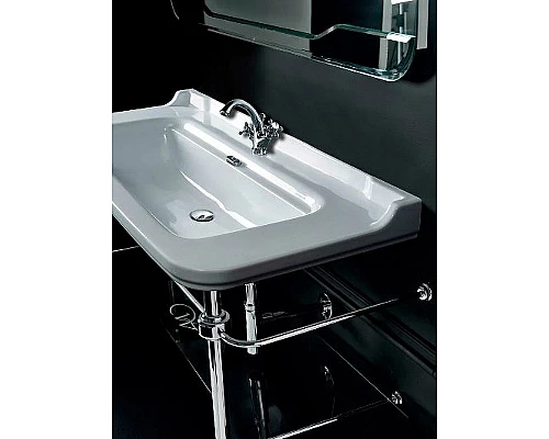 Заказать Раковина Kerasan Waldorf 120 4144K1bi/crx1 Белая в магазине сантехники Santeh-Crystal.ru