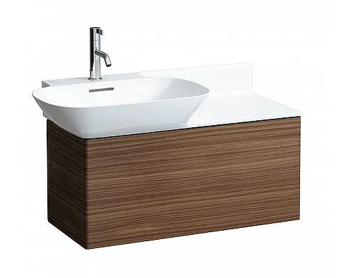 Купить Раковина Laufen Ino 90 L 8.1330.2.000.104.1 Белая в магазине сантехники Santeh-Crystal.ru