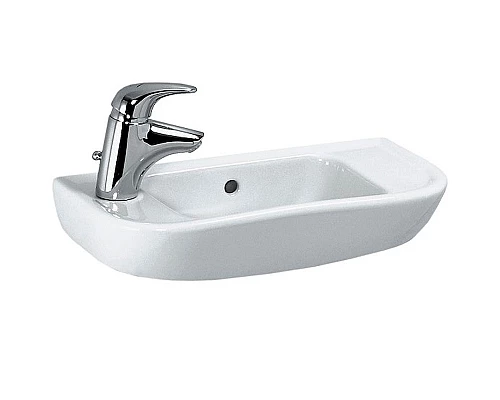 Купить Раковина Laufen Pro B 50 L 8.1695.7.000.105.1 Белая в магазине сантехники Santeh-Crystal.ru