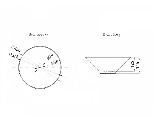 Приобрести Раковина-чаша Melana 40 MLN-T-4006-B8+B3 Салатово-красная в магазине сантехники Santeh-Crystal.ru