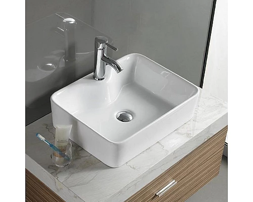 Приобрести Раковина Melana 48 MLN-7291 Белая в магазине сантехники Santeh-Crystal.ru