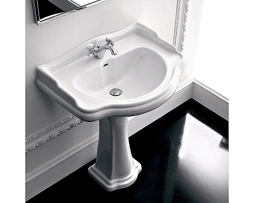 Приобрести Раковина Migliore Bella 69 20606 Белая в магазине сантехники Santeh-Crystal.ru