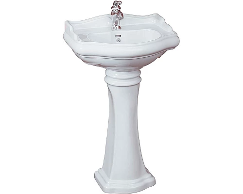 Купить Раковина Migliore Bella 56 20605 Белая в магазине сантехники Santeh-Crystal.ru