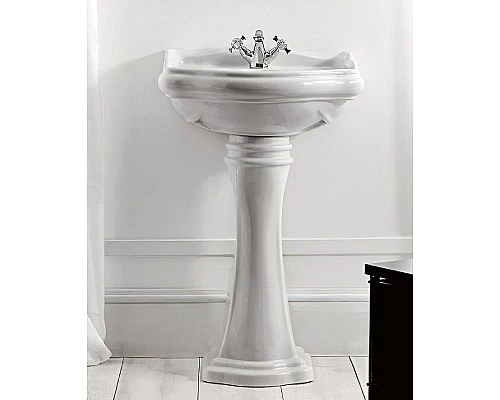 Купить Раковина Migliore Bella 56 20605 Белая в магазине сантехники Santeh-Crystal.ru