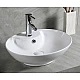 Приобрести Накладная раковина Mira MR-5005 Белая в магазине сантехники Santeh-Crystal.ru