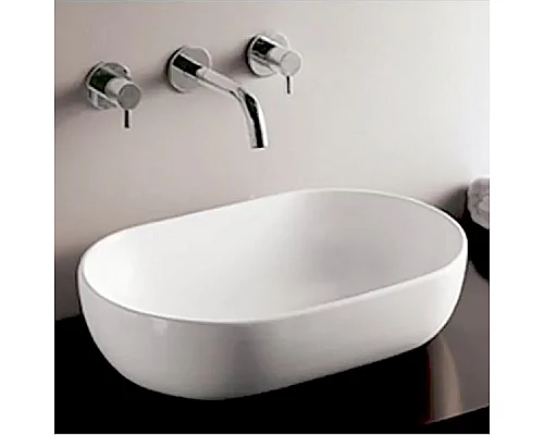 Приобрести Раковина-чаша Mira 48 MR-4734M Белая в магазине сантехники Santeh-Crystal.ru