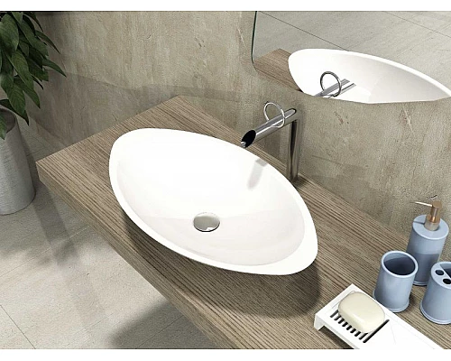 Приобрести Раковина-чаша Montebianco Gondola Tre 60 13043 Белая в магазине сантехники Santeh-Crystal.ru