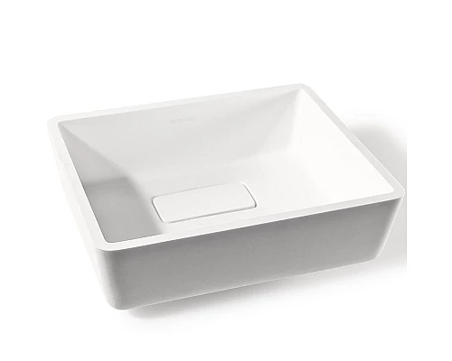 Приобрести Раковина Montebianco Loreto Uno 40 12133 Белая в магазине сантехники Santeh-Crystal.ru