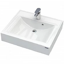 Раковина Paulmark Amberg 60 PM750431 на стиральную машину Белая