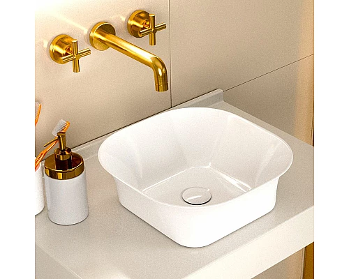 Приобрести Раковина-чаша Point Ника 31 PN43081 Белая в магазине сантехники Santeh-Crystal.ru