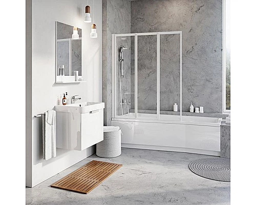 Купить Раковина Ravak Be Happy II 55 XJA01155000 Белая в магазине сантехники Santeh-Crystal.ru