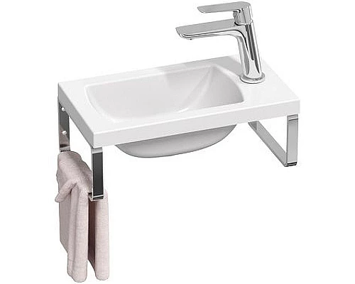 Купить Раковина Ravak Classic II 40 XJX01140004 Белая в магазине сантехники Santeh-Crystal.ru