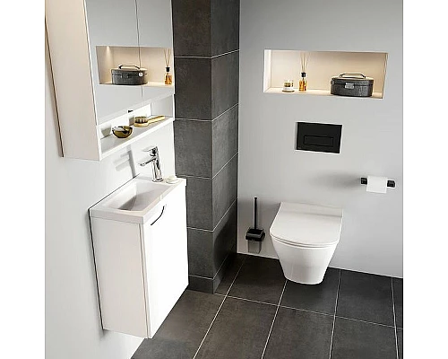 Купить Раковина Ravak Classic II 40 XJX01140004 Белая в магазине сантехники Santeh-Crystal.ru