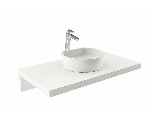 Купить Раковина-чаша Ravak Moon 1С 40 XJN01300001 Белая в магазине сантехники Santeh-Crystal.ru