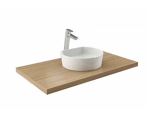 Купить Раковина-чаша Ravak Moon 1С 40 XJN01300001 Белая в магазине сантехники Santeh-Crystal.ru