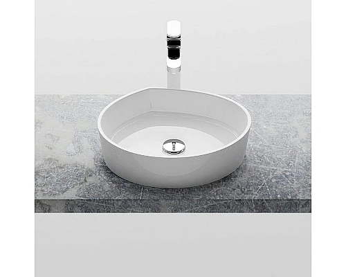 Приобрести Раковина-чаша Ravak Moon 3 46 XJN01300004 Белая в магазине сантехники Santeh-Crystal.ru