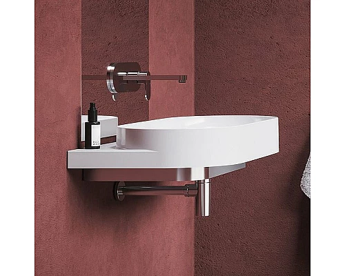 Приобрести Раковина Ravak Yard 80 XJX01080000 Белая в магазине сантехники Santeh-Crystal.ru