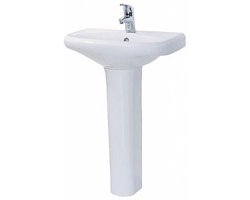 Купить Раковина Sanita Самарская SMRSAWB01 Белая в магазине сантехники Santeh-Crystal.ru